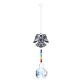 thumbnail image 2 of Colgante de cristal con forma de Luna y estrella para decoración Likrtyny del hogar joyería hecha a mano con diseño de Ángel de Metal para decoración de coche y jardín, 2 of 7
