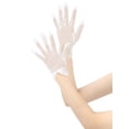 thumbnail image 4 of INSPIRE CHIC Women's Pearl Lace Gloves Female Full Finger Wrist Sleeves for Elegance Female Bridge Wedding Party Dating Prom Dress White1, 4 of 6