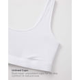 thumbnail image 4 of Women's Natrelax No Underwire Bralette No Padding Comfort Sleep Bra Ribbed Wireless Pullover, 4 of 7