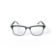 thumbnail image 6 of Bio Eyes Men's Cullen Square Prescription Eyeglasses with Case, Black Crystal, 6 of 6