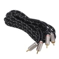 thumbnail image 2 of Cable para amplificador de coche, cable de audio para amplificador de coche, cable para subwoofer, cable RCA, diseño de primera clase, 2 of 9