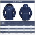 thumbnail image 2 of CAMEL CROWN Men's Waterproof Ski Jacket Warm Winter Snow Coat Mountain Windbreaker Hooded Raincoat, 2 of 7