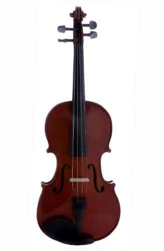 DLuca VIOF12 Student Violin Outfit with Case and Bow 1/2