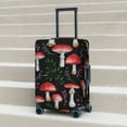 thumbnail image 3 of Wukai Red Mushrooms Elastic Luggage Cover: Personalized Protection for Your Suitcase - Fits 19~29-inch, Washable & Durable Travel Companion-, 3 of 8