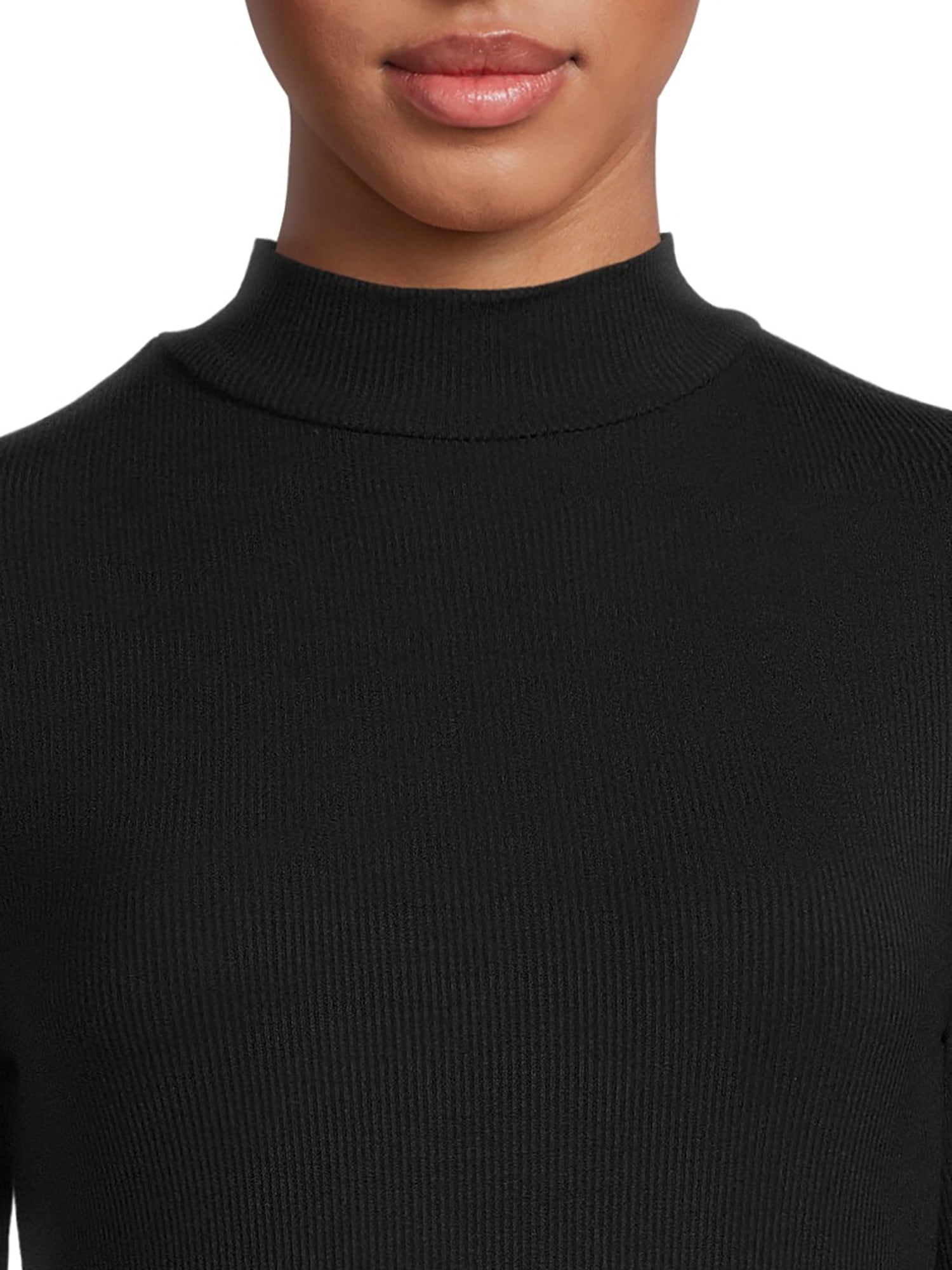 Self Esteem Juniors Ribbed Mock Neck Bodysuit