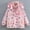 Pink A2, variant on Hrsba Fall And Winter Long-sleeved Printed Kids Jacket Boys Girls Coat 4-15 years Kids Unisex Waterproof Jacket With Removable Liner Hood Print And Windproof