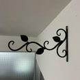 thumbnail image 4 of Metal Plant Flowerpot Basket Hanger For Garden Balcony- Plants Wall Hanging Rack  Morden Home Decor, 4 of 6