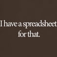 thumbnail image 3 of CafePress - Spreadsheet Lg Wht T Shirt - Men's Classic Graphic Cotton T-Shirt, 3 of 4