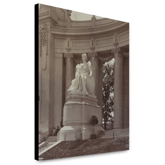 Canvas Print: Montana, Terrace Of 14 States Comprising Original Louisiana