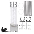 thumbnail image 2 of Aluminum Anode + PMMA L Type Bracket Multi- Protection Transparent Pump, Water Cooling Pump, 800L / H Flowing Rate For Computer Cooling System, 2 of 8