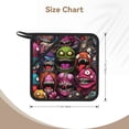 thumbnail image 3 of Rocae Monstrous Cartoon Characters for Square Silicone Anti-scalding Mat Trivet Hot Pads for Kitchen Counter, Silicone Trivets for Hot Pots and Pans, 3 of 8