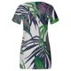thumbnail image 4 of Blusa informal con estampado de botones y cuello en V de manga corta a la moda para mujer Pompotops qwe23029, 4 of 4