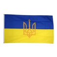 thumbnail image 1 of Bandera ucraniana 3 * 5 pies Ua Bandera Poliéster 90 * 150 cm, 1 of 2