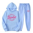 thumbnail image 1 of Barbie Sweat à Capuche Ensemble de Survêtement pour Femmes Rose, 1 of 1