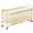 Milk white N, variant on Heavy-Duty Metal Kitchen Shelf Oxidation insusceptible Design Multi-Tier Storage framework for Bowls Bottles Easy Assembly