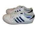 thumbnail image 1 of Adi-das Neo G53098 Mens Athletic Sneakers Shoes White Blue Stripe Size 11.5 M, 1 of 6