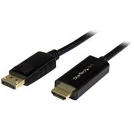 UPC: 0065030861199 | StarTech DP2HDMM1MB 3 DisplayPort Audio/Video Cable Black