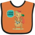 thumbnail image 3 of Inktastic I Love Camping Summer Camp Boys or Girls Baby Bib, 3 of 4