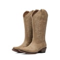 thumbnail image 3 of DREAM PAIRS Women's Western Cowboy Boots Square Toe Mid Calf Cowgirl Boots with Classic Embroidery Pull On Low Block Heel Vintage Country Boots, 3 of 9