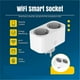 thumbnail image 5 of TUYA Smart Wifi Dual Plug 16A 2-in-1 Socket Outlet Switch Smart Home Timing APP Voice Control Work CLY809 EU Plug, 5 of 5