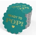 thumbnail image 4 of Inkdotpot Pack Of 100 Ready To Pop Baby Shower Favor Paper Tags Craft Real Gold Foil Hang Tags, 4 of 6