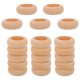 thumbnail image 3 of 20pcs Wooden Napkin Rings: Wood Napkin Holders Rustic - Serviette Buckle for Weddings Parties and Holiday Gatherings - Farmhouse Table Decoration, 3 of 3