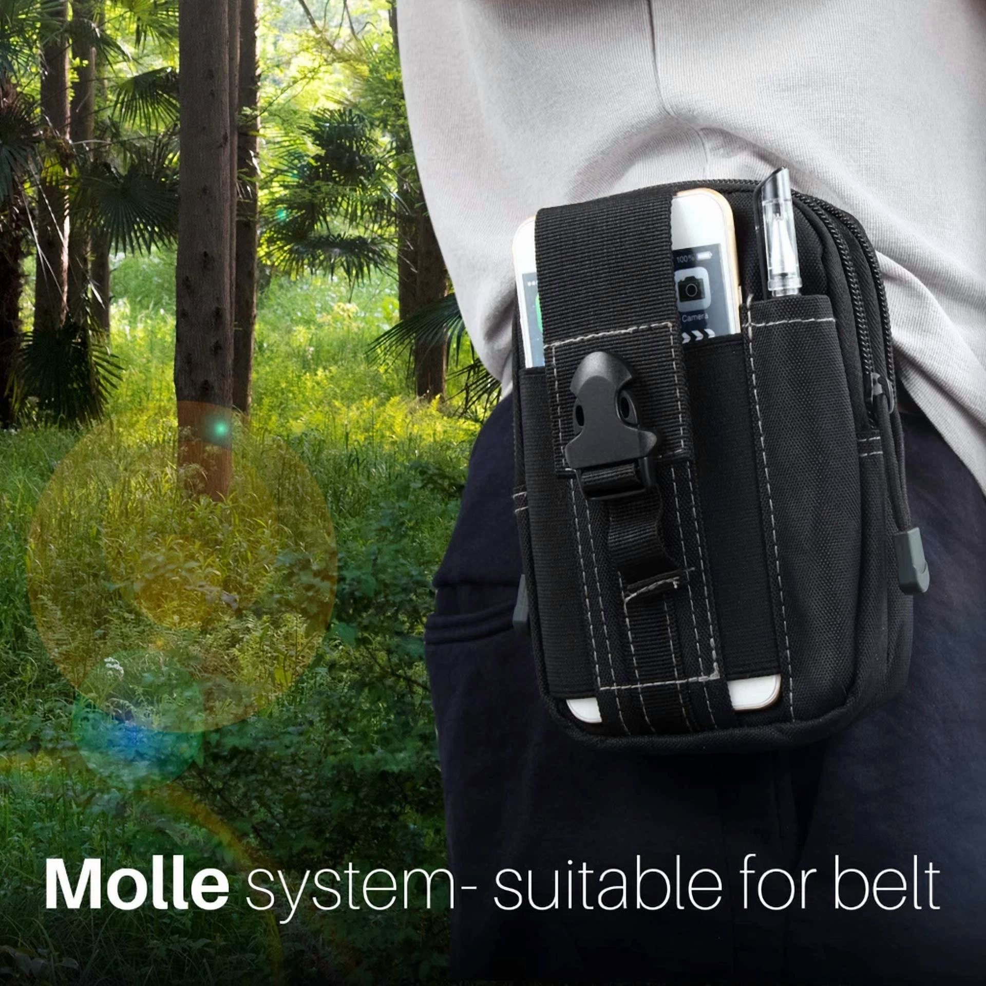 BRAWN- Hunting Bag Belt Small Pocket Phone Waist Pack Pouch Tactical Molle Waist Bag