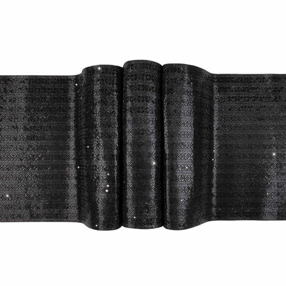 Madison Avenue Table Runner - Black - 72