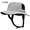 Light Gray, variant on Men Surf Fisherman Hat Wide Brim Visor Foldable Hiking Fishing Hat with Film Outdoor Hat