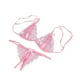 thumbnail image 1 of Gibobby Lencería para mujer sexy tangas Lencería Lencería Tanga Dama Ropa interior Mujeres Sexy Encaje Ropa de dormir Íntimos(Rosa 3XL), 1 of 3