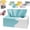 Blue, variant on Microfiber Cleaning Cloth 20 Pieces Pull-Out Cleaning Cloths, Reusable Cleaning Cloth with Wet & Dry Use, Pull-Box Microfiber Cloth, for Kitchen, Car, Etc (Yellow)