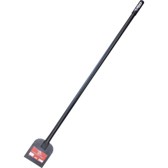 Bully Tools Sidewalk Scraper 92200 - Steel Blade, Straight Steel Handle - 6 in Blade, 7 in L