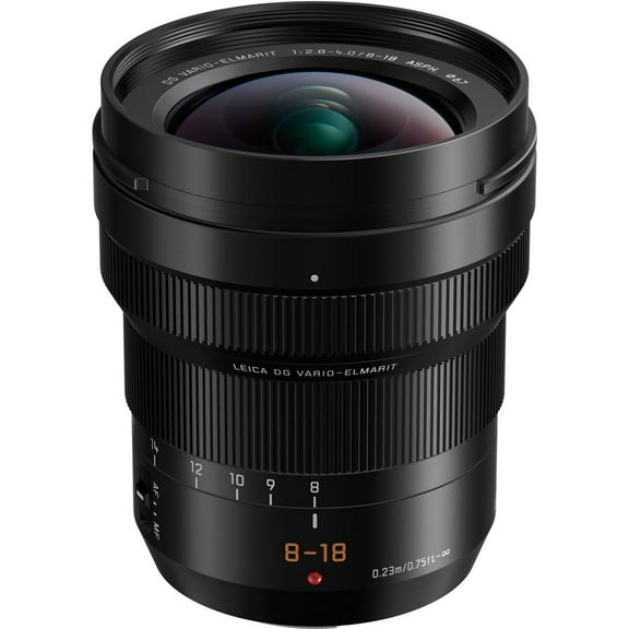 Panasonic LUMIX G Leica DG Vario-Elmarit 8-18mm f/2.8-4 Aspherical Lens for Micro Four Thirds