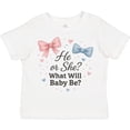 thumbnail image 3 of Inktastic Gender Reveal He or She Boys or Girls Toddler T-Shirt, 3 of 5