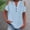 Light blue, variant on Tittly Womens Linen Shirt Blusas De Lino Para Mujer Linen Blouses for Women Women's Fashion Casual V Neck Short Sleeve Top T Shirt Orange