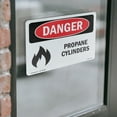 thumbnail image 4 of Propane Cylinders OSHA Danger Vinyl Decal Label 7 Inch x 5 Inch - 10 Pack, 4 of 6