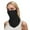 Black, variant on BYHONG Sun Protective Scarf with Ear Loops UPF 50+ Full Face Cover Lightweight Breathable for Driving Summer Outdoor Use Grey One Size