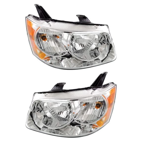 New Halogen Headlight Compatible With Pontiac Torrent 2006-2009 by Part Number 15890728 15890727 15890728 15890727 GM2503284 GM2502284