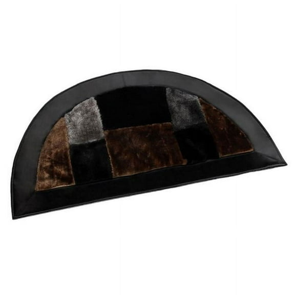 ONITIVA-RUG01048-SEM Onitiva - Cairngorm Patchwork Rugs 27.6 by 15.7 inches