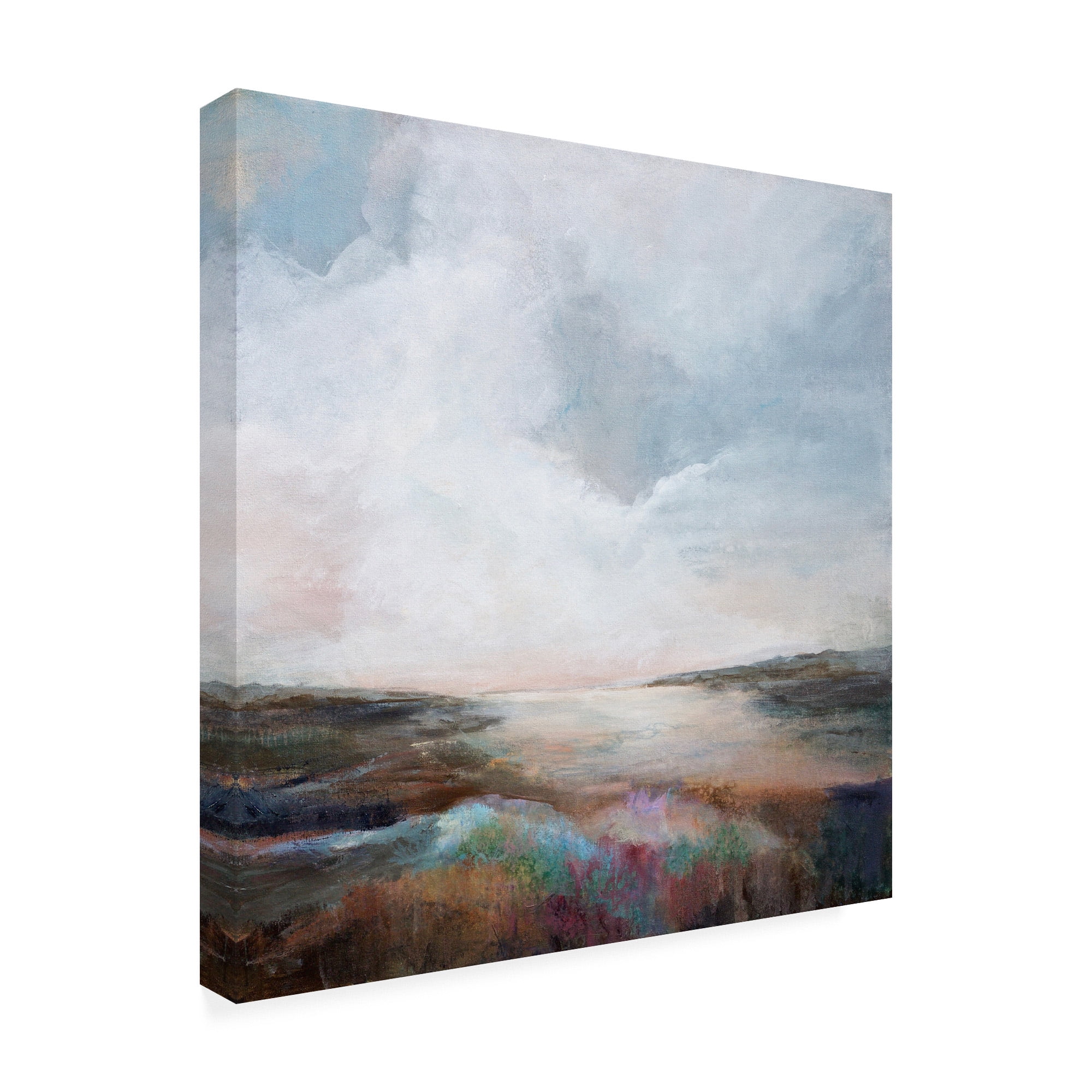 Trademark Fine Art 'Solitude Abstract' Canvas Art by Karen Hal