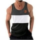 thumbnail image 1 of Hombres Casual Moda Patchwork Impresión Pullover Cuello Redondo Deportes Tanque, 1 of 5