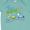 thumbnail image 4 of Inktastic My First Easter Train Boys or Girls Baby Bodysuit, 4 of 5