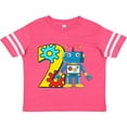 thumbnail image 3 of Inktastic 2nd Birthday Robot Boys or Girls Toddler T-Shirt, 3 of 5