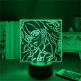 thumbnail image 3 of RGB Cartoons Anime 3D Lamp Figure Gonta Gokuhara Acrylic Lighting Lamp Remote Control Neon Signs Nightlight USB Home Decoration LED Table Lamp, 3 of 7