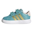 thumbnail image 2 of Tenis Adidas Grand Court Jasmine I para Niñas Pequeñas. HP6981 turquesa 16, 2 of 5