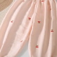 thumbnail image 3 of Gubotare Girls Skinny Pants Girls Skinny Pants with Pockets, Elasticized Waistband, School Pants for Teen Girls Size 9-10 (Pink,9-10 Years), 3 of 3