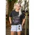 thumbnail image 4 of Flourish Flowers Jesus Christian God Women's Plus Size Graphic Tee Brisco Brands 4X, 4 of 5