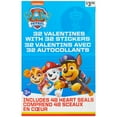 thumbnail image 1 of Cartes de Saint-Valentin Paw Patrol avec autocollants, Multi-couleurs, 32 Compte, 1 of 7