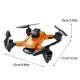 thumbnail image 3 of Pisexur Electrónica para Hombres UAV Óptico Ajustable Plegable Real- Fotografía Aérea Cuatro Vías Evitación de Obstáculos Quadcopter Juguete Electrónica para Niños, Organizador de Electrónica, 3 of 9