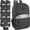 (24 Pack) Black, variant on 24 Pack of Classic Solid Color & Reflective Multipocket Backpacks for Commuting and Traveling in Assorted Colors Pack